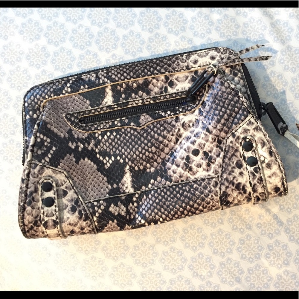 Rebecca Minkoff Mason Snake Clutch